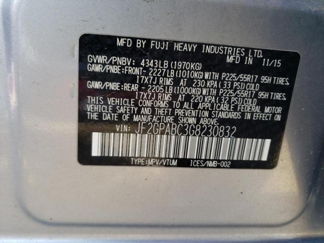 JF2GPABC3G8230832 Subaru Crosstrek Premium