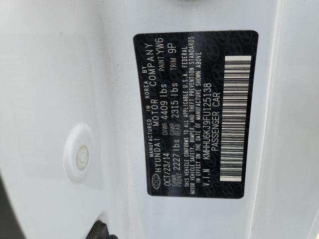 2015 HYUNDAI GENESIS CO - KMHHU6KJ9FU125138