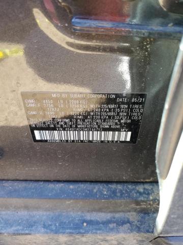 4S4BTADC5M3216713 Subaru Outback Premium
