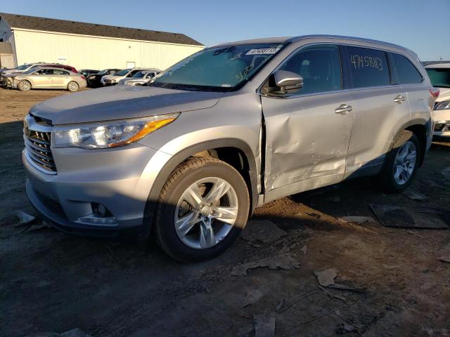 VIN 5TDDKRFHXES067898 2014 Toyota Highlander, Limited no.1