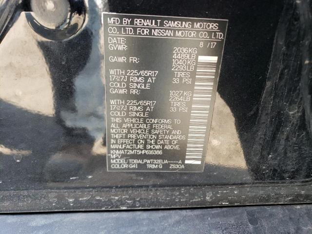 KNMAT2MT5HP616386 Nissan ROGUE S