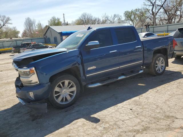 Salvage cars for sale from Copart Wichita, KS: 2016 Chevrolet Silverado K1500 High Country