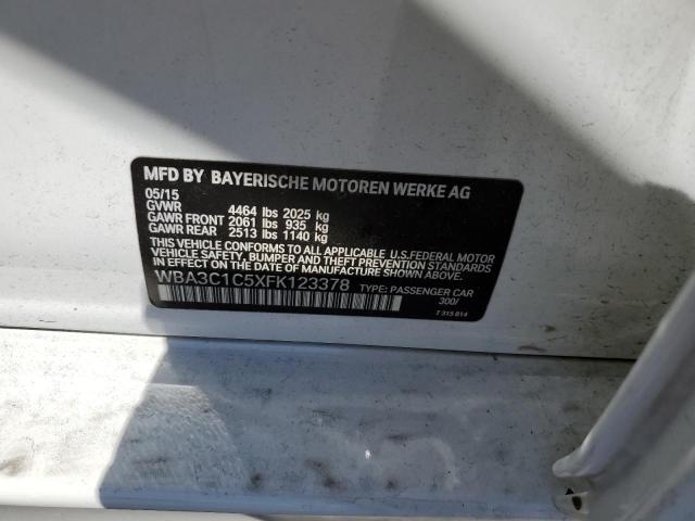 2015 BMW 328 I SULE - WBA3C1C5XFK123378