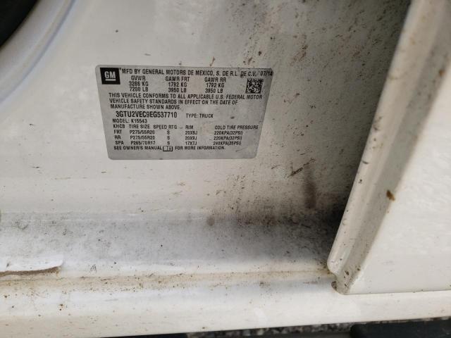 3GTU2VEC9EG537710 GMC Sierra K1500 Slt
