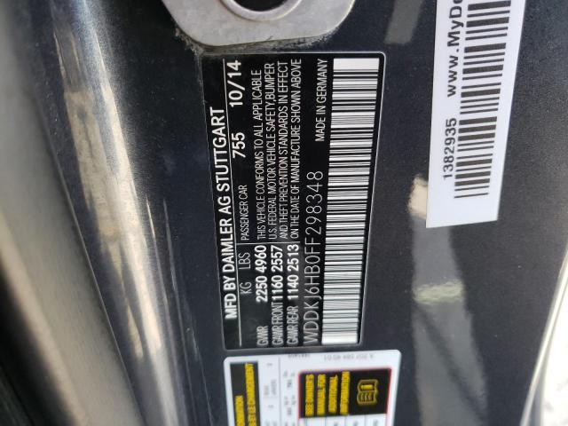 2015 MERCEDES-BENZ E 400 4MAT - WDDKJ6HB0FF298348