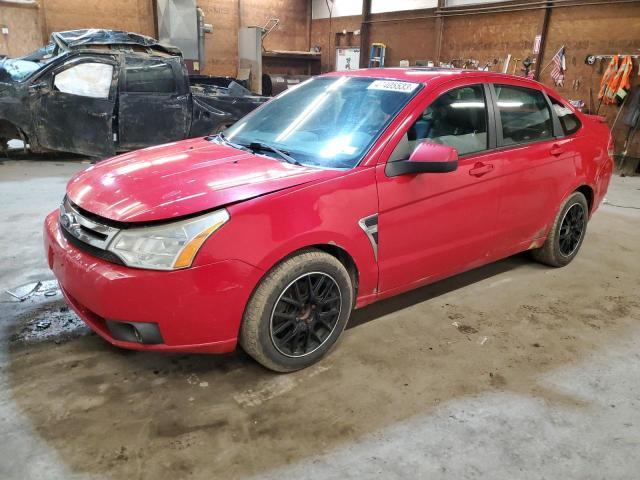 Salvage cars for sale from Copart Ebensburg, PA: 2008 Ford Focus SE