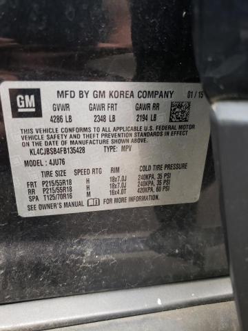 2015 BUICK ENCORE CON - KL4CJBSB4FB135428