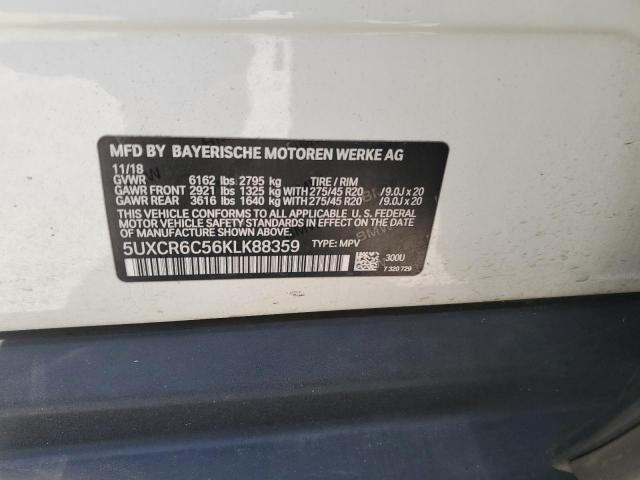 5UXCR6C56KLK88359 BMW X5 Xdrive40i