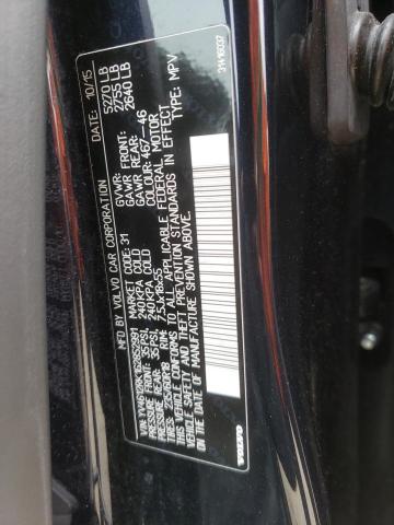 2016 VOLVO XC60 YV4612RK1G2852991