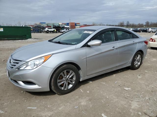 VIN: 5NPEB4AC5CH501148 Auction: COPART Lot: 47545273 Location: OH - COLUMBUS 5NPEB4AC5CH501148 HYUNDAI SONATA 2012 SILVER Photo 1