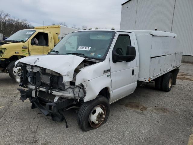 Salvage cars for sale from Copart West Mifflin, PA: 2011 Ford Econoline E450 Super Duty Cutaway Van