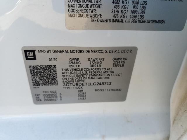 2020 GMC SIERRA - M17182A181K091620