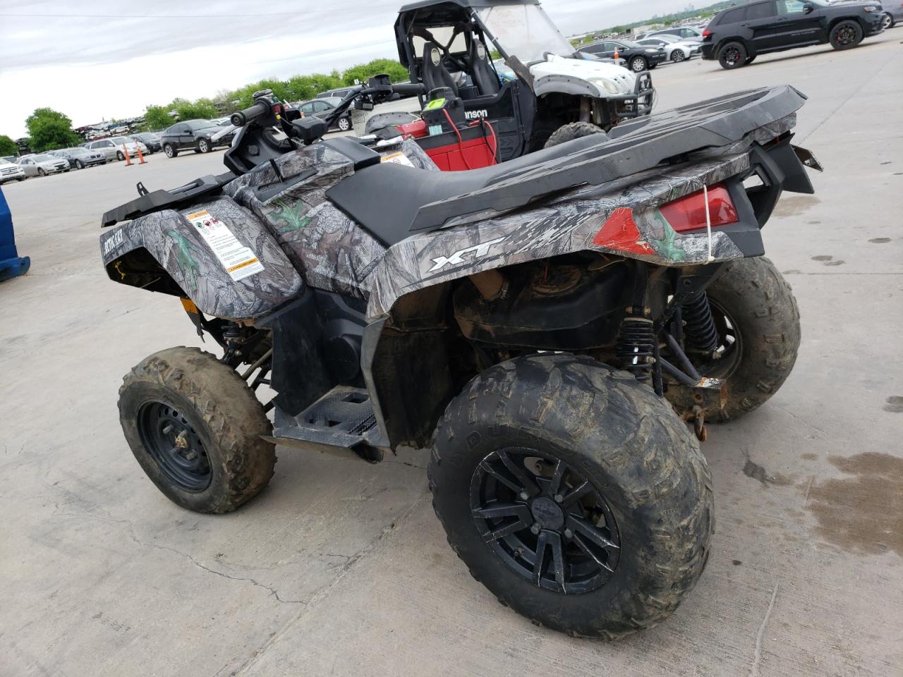 2015 Arctic Cat Artic Cat for sale at Copart Grand Prairie, TX Lot