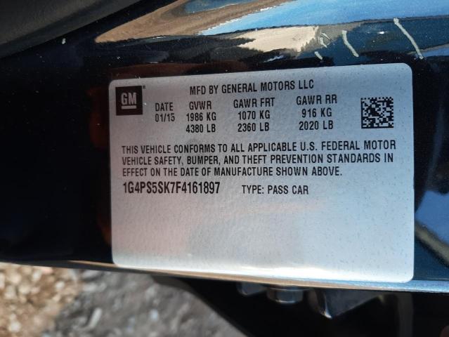 1G4PS5SK7F4161897 Buick Verano