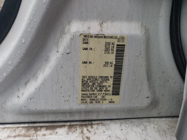 1N4AL3AP9FC277901 Nissan ALTIMA 2.5