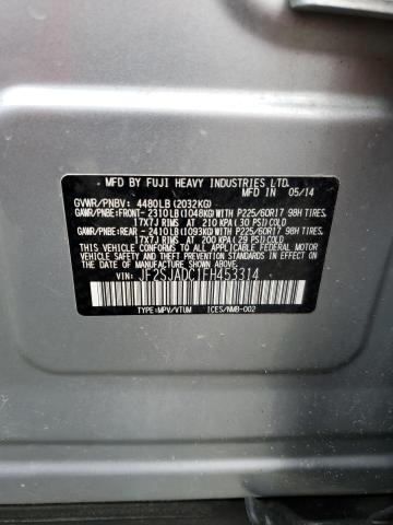JF2SJADC1FH453314 Subaru Forester 2.5i Premium