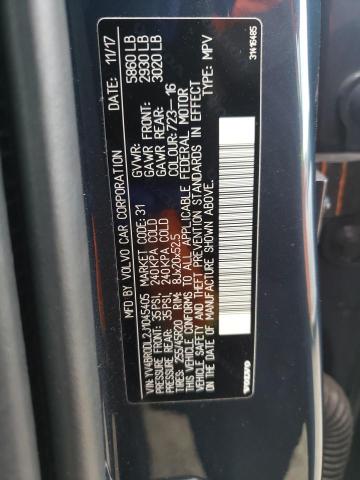 2018 VOLVO XC60 T8 IN YV4BR0DL2J1045405