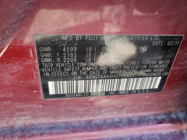 4S3GTAA66H3720427 Subaru IMPREZA
