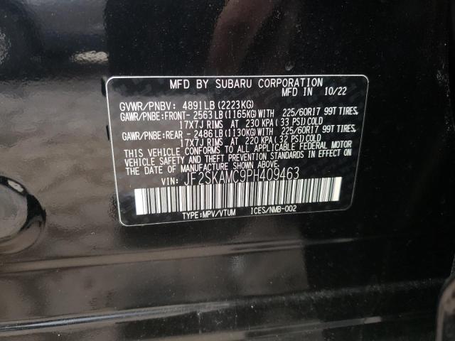 2023 SUBARU FORESTER W JF2SKAMC9PH409463