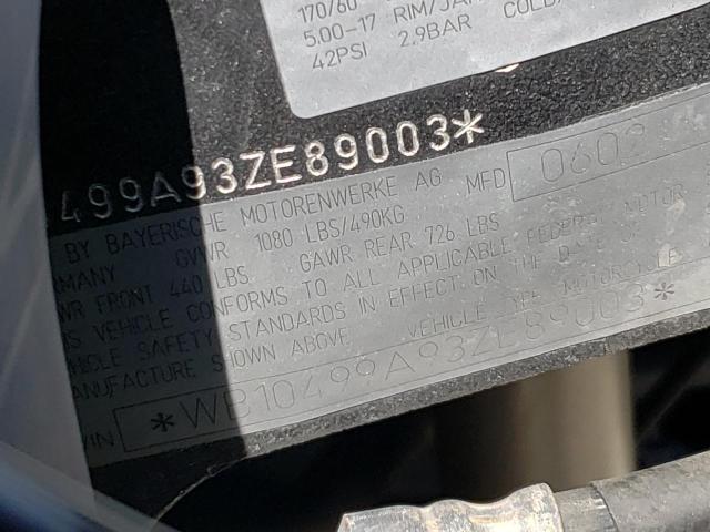 2003 BMW R1150 RT WB10499A93ZE89003