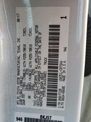 2018 TOYOTA TUNDRA DOU - 5TFRY5F18JX230021