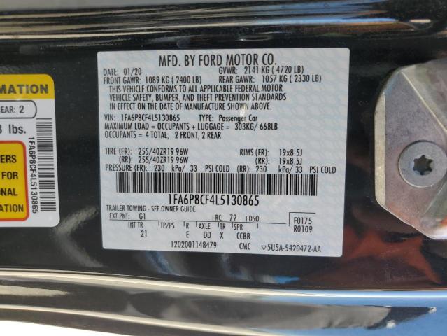 1FA6P8CF4L5130865 Ford MUSTANG GT