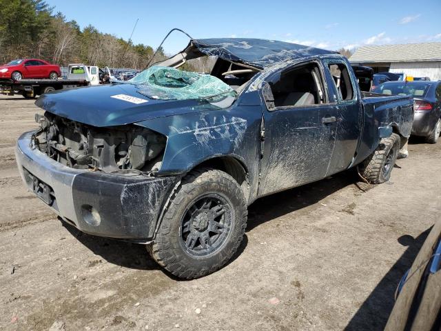 Salvage cars for sale from Copart Lyman, ME: 2006 Nissan Titan XE