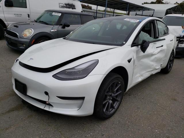 Salvage cars for sale from Copart Martinez, CA: 2023 Tesla Model 3