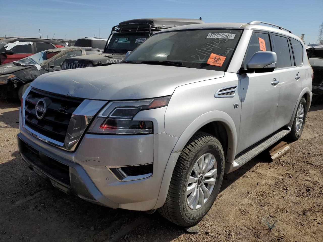 2021 Nissan Armada at AZ Phoenix Copart lot 46666923 CarsFromWest