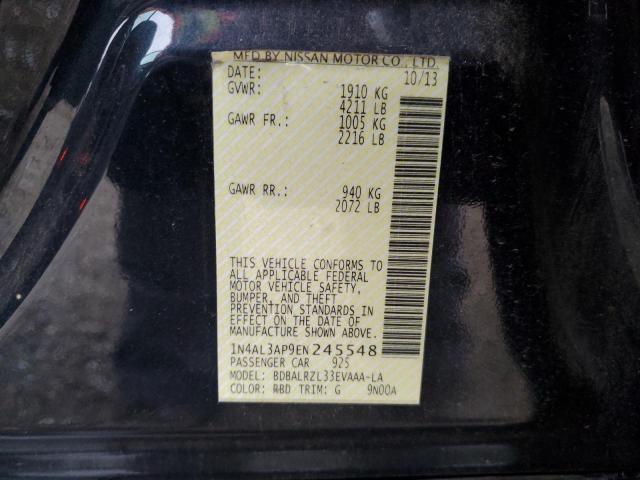 1N4AL3AP9EN245548 Nissan ALTIMA 2.5