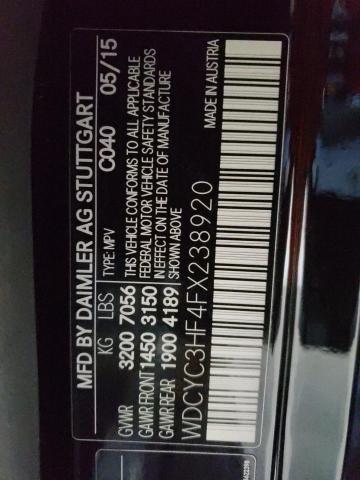 WDCYC3HF4FX238920 Mercedes-Benz G 550