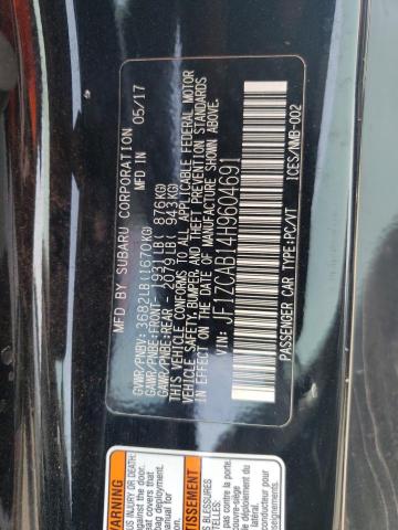 JF1ZCAB14H9604691 Subaru Brz 2.0 Premium