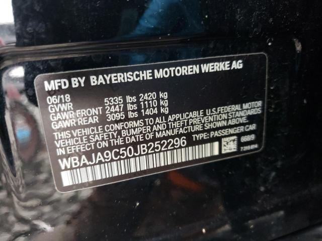 2018 BMW 530E - WBAJA9C50JB252296