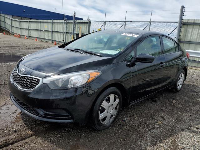 Salvage cars for sale at Woodhaven, MI auction: 2016 KIA Forte LX
