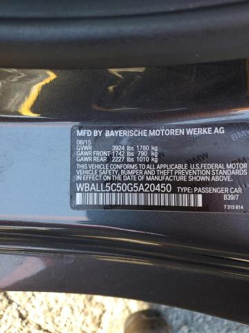 2016 BMW Z4 SDRIVE2 - WBALL5C50G5A20450