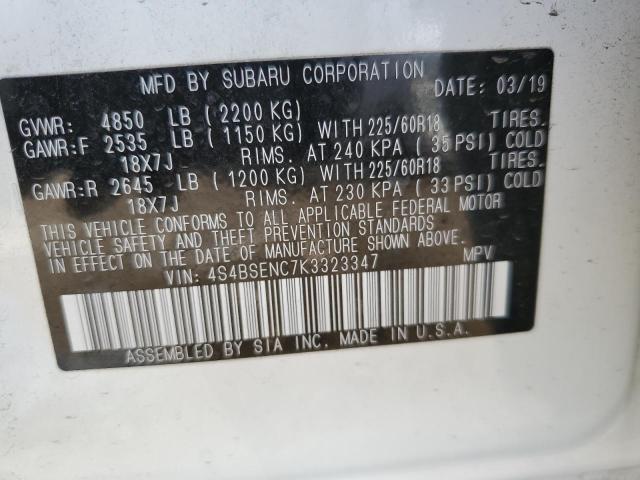 4S4BSENC7K3323347 Subaru Outback 3.6r Limited