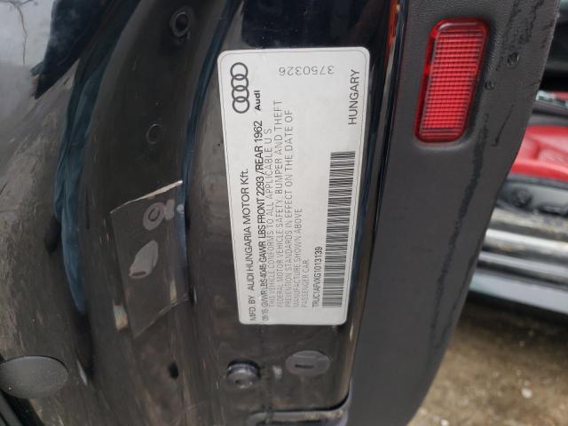 2016 AUDI TTS - TRUC1AFVXG1013139