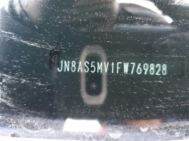 JN8AS5MV1FW769828 Nissan Rogue Select S