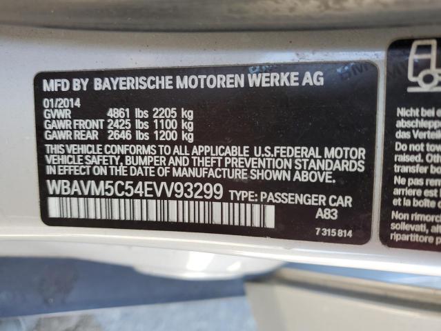 WBAVM5C54EVV93299 BMW X1 Xdrive35i