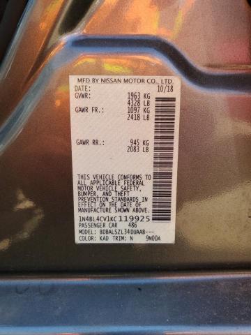 1N4BL4CV1KC119925 Nissan ALTIMA SR
