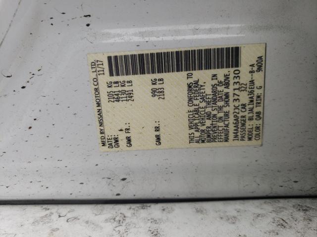 1N4AA6AP2JC371330 Nissan Maxima 3.5s