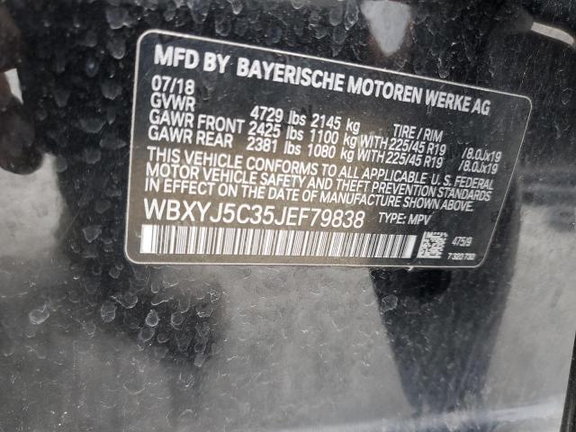 2018 BMW X2 XDRIVE2 - WBXYJ5C35JEF79838
