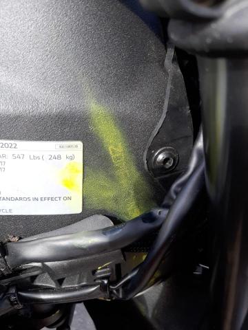 2022 DUCATI STREETFIGH ZDMFAKYW5NB002029