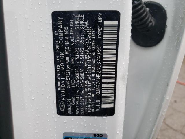 2022 HYUNDAI PALISADE C - KM8R74HE2NU374986