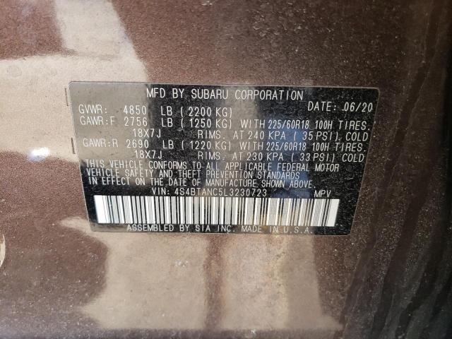 4S4BTANC5L3230723 Subaru Outback Limited