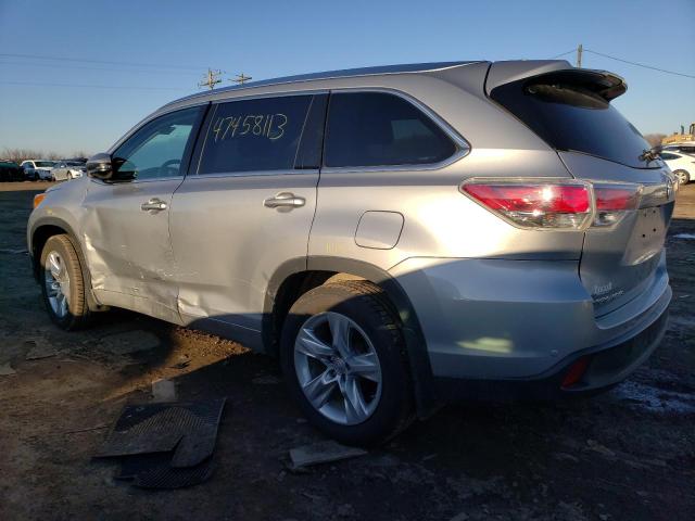 VIN 5TDDKRFHXES067898 2014 Toyota Highlander, Limited no.2