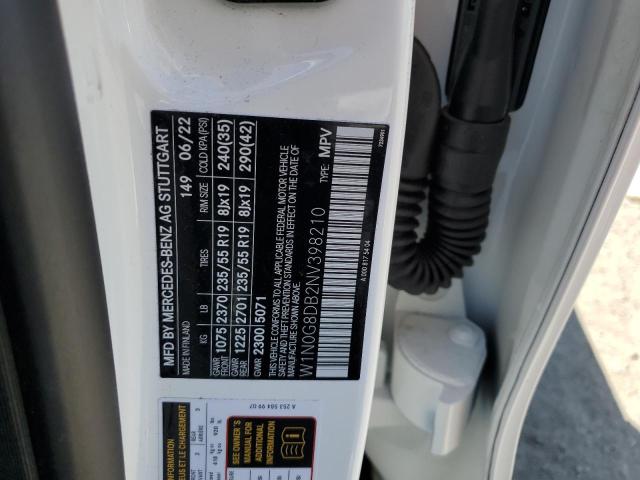 W1N0G8DB2NV398210 Mercedes-Benz GLC 300