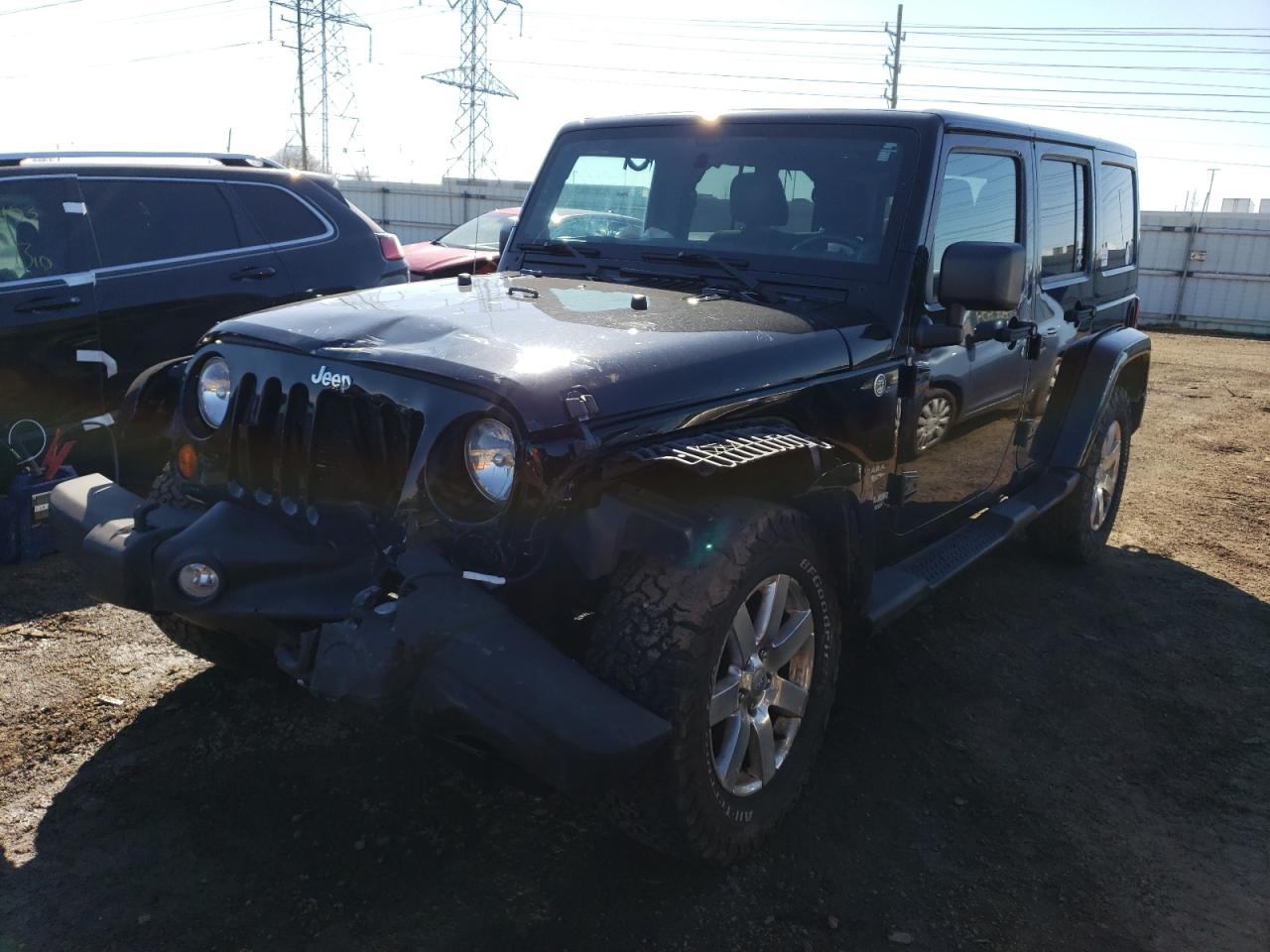 2012 Jeep Wrangler Unlimited Sahara VIN: 1C4BJWEG6CL158036 Lot: 47440183