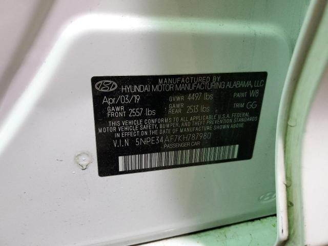 2019 HYUNDAI SONATA LIM - 5NPE34AF7KH787980