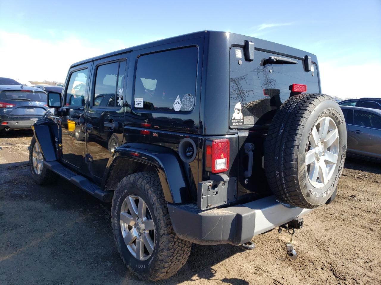 2012 Jeep Wrangler Unlimited Sahara VIN: 1C4BJWEG6CL158036 Lot: 47440183